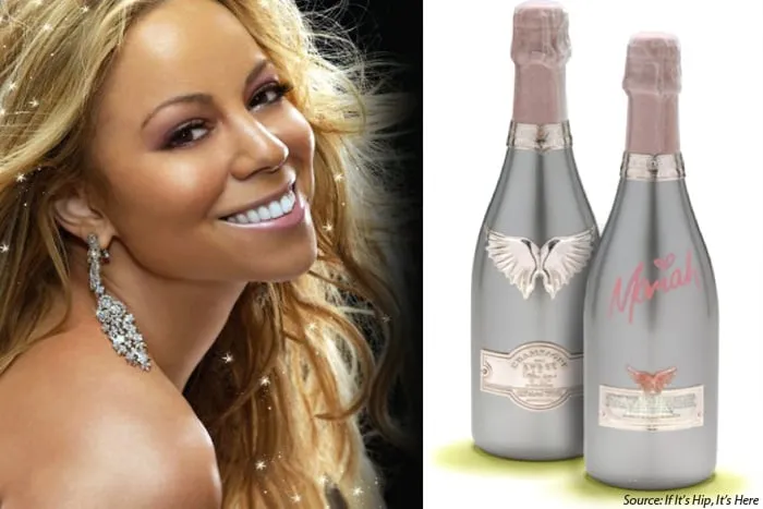 Angel Champagne bottle